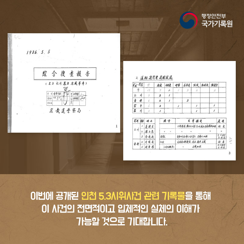 국가기록원, 비공개 기록물 1만 6천여 권 공개 전환