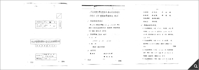 1968년 절미운동과 식생활개선 사업 계획 참고 이미지