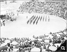 1963년도 징집 입영식 및 입영장정 환송식 전경 참고 이미지