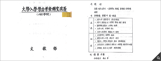 대학입학 학력고사제도 개선 썸네일 이미지
